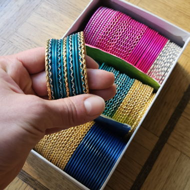 Bangles (traditional Indian bracelets)