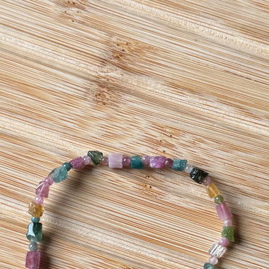 Buntes Edelstein Armband