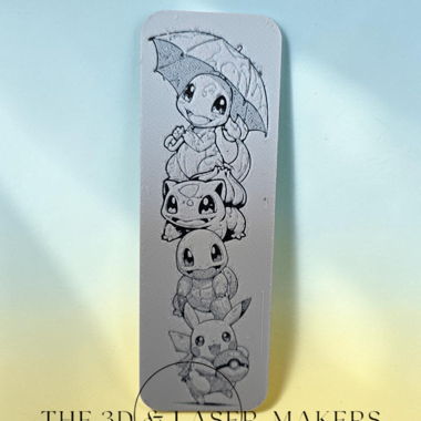 Marque-page Pokemon 3D