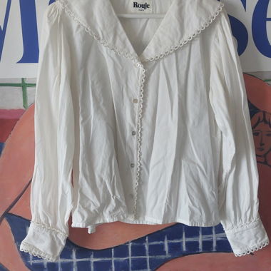 Weiße Bluse Rouje Paris
