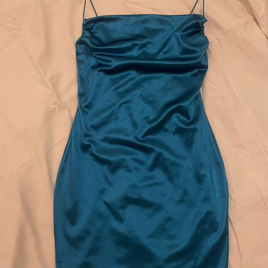 Mini abito satin