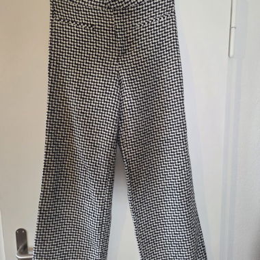 Zara Hahnentritt-Hose