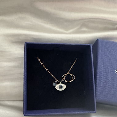 Swarovski Kette+Ohrenringe