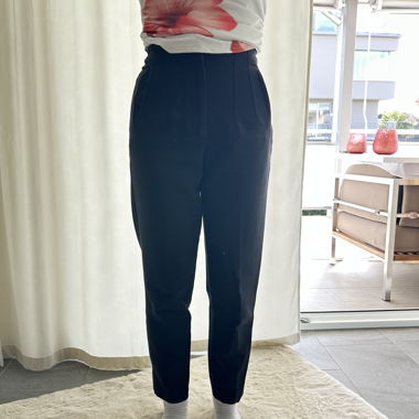 Black High-Waist Pants
