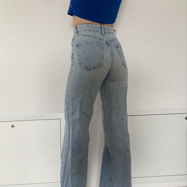 Zara light blue jeans