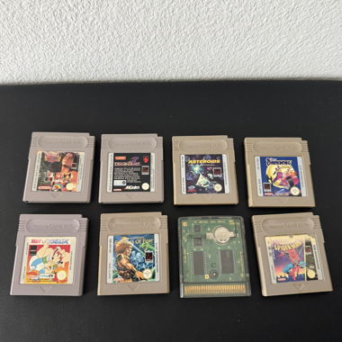 Pack de jeux Nintendo Game Boy – collection rétro