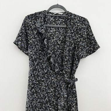 Floral Wrap Dress