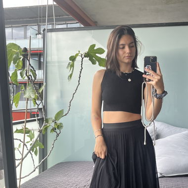 jupe plissée 