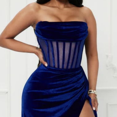 Maxi Korsett Kleid 
