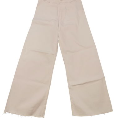 Pantaloni larghi ZARA écru taglia 40
