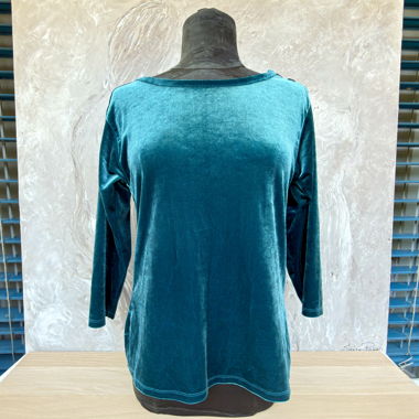 Top aus Velours Costes Rebel