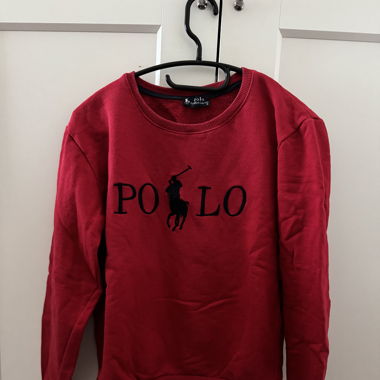 Pull Polo Ralph Lauren rouge unisex