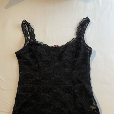 super cute vintage lace camitop