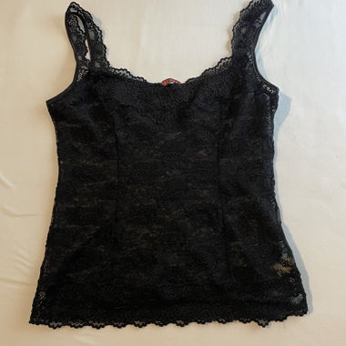 super cute vintage lace camitop