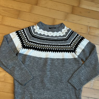 Cosy Winter Sweater with Nordic Pattern, Esmara