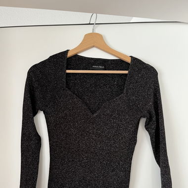 glitzer Pullover 