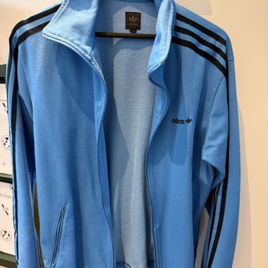 Veste de survêtement Adidas bleue