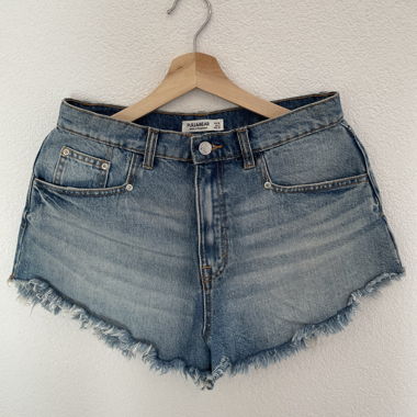 Short in denim vita alta Pull&Bear