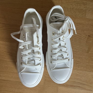 White Converse Sneakers