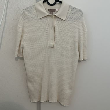Polo en maille XS