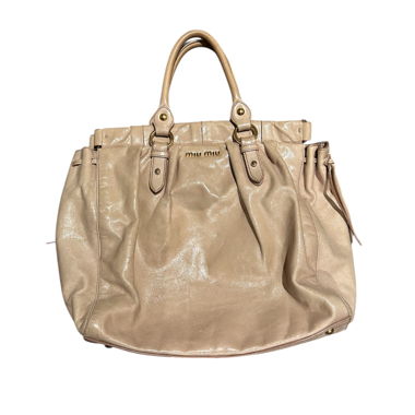 Borsa in pelle Miu Miu