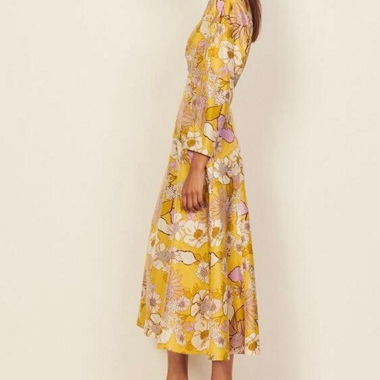 Floral midi dress Sandro