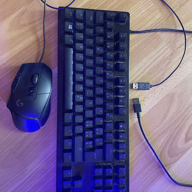 Clavier Razer et souris Logitech