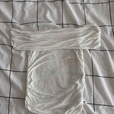 White Off-Shoulder Top
