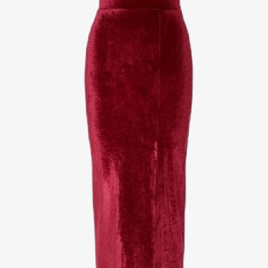 Robe en velours