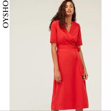 Robe rouge Oysho