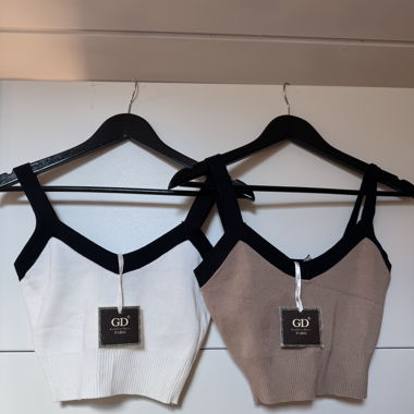 Two color top