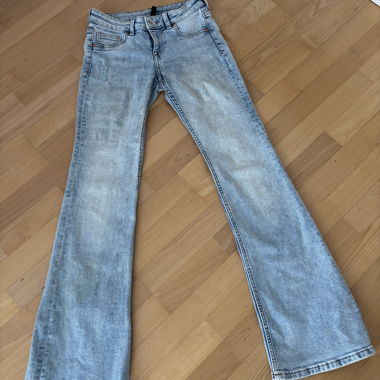 Light Blue Flared Jeans
