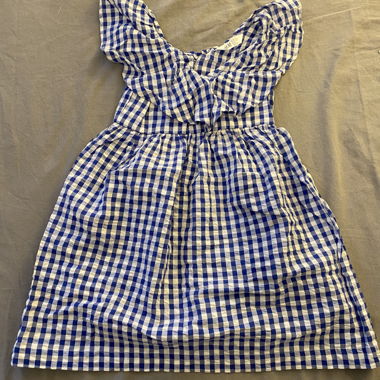 Sommer Kleid kariert - Gr. 128
