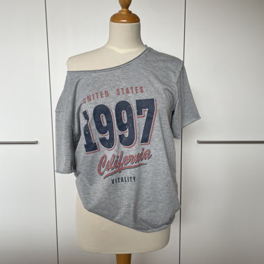 Graues Damen T-Shirt 1997
