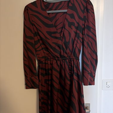 Zebra Pattern Dress