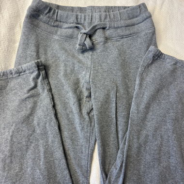 Grey sweatpants