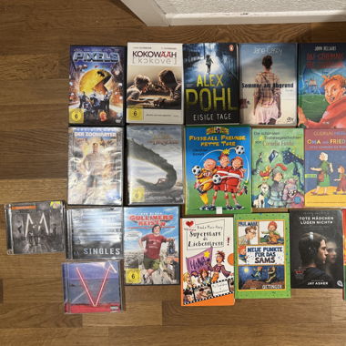 Bücher - DVD - CD Packet, SUPER GÜNSTIGES ANGEBOT!