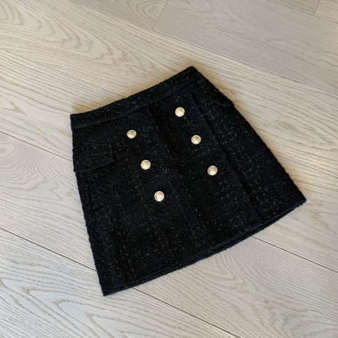 Morgan black mini skirt size - 34