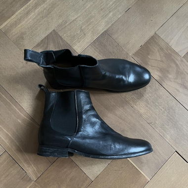 Schwarze Chelsea Boots Gr. 42