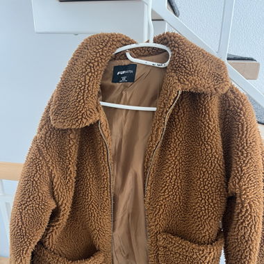 Teddy Jacke braun