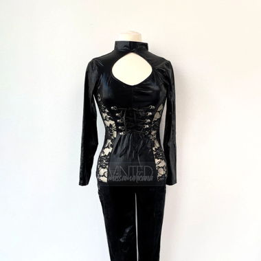 Wetlook Fetish Lace Catsuit