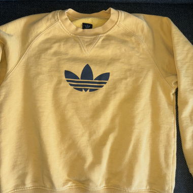 Adidas Yellow Sweatshirt