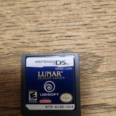 NINTENDO DS - LUNAR DRAGON SONG