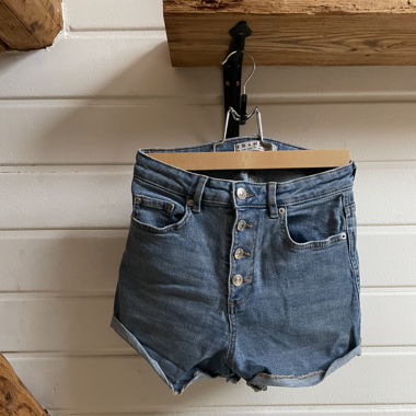 kurze jeans Hose