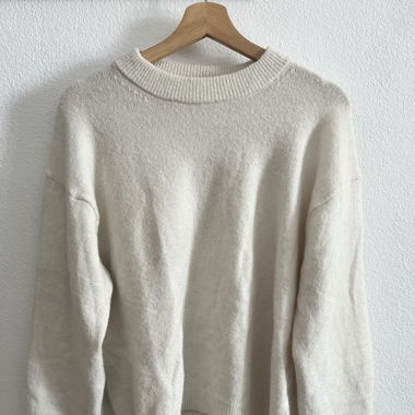 Weisser Pullover H&M