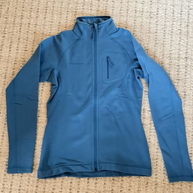 Mammut Fleecejacke blau Gr. S