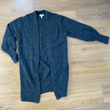 Cardigan dunkelgrau