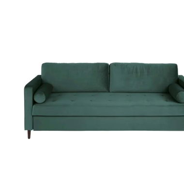 Green Velvet Sofa