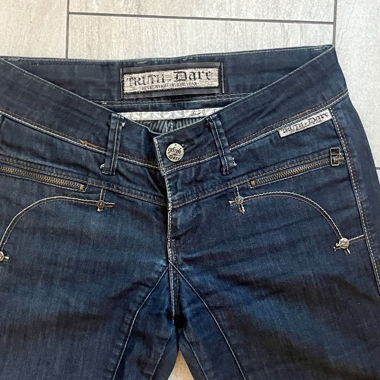 Truth or Dare dark blue jeans