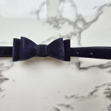 Dark blue Bow Headband